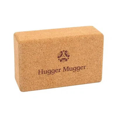 Hugger Mugger Cork Yoga Block 3.5" - Cork In Brown