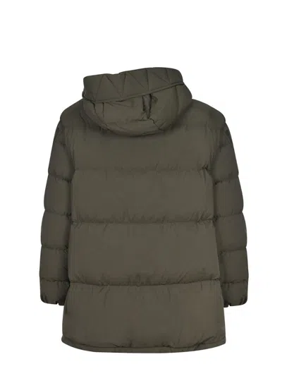 Herno Down Jacket In Green