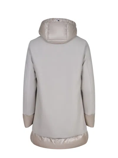 Herno Down Jacket Made Of Ultra-lightweight Nylon In Gray