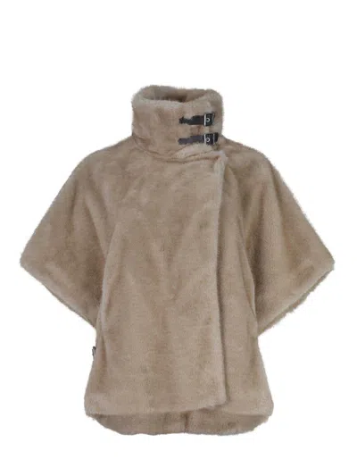 Pinko Beige Bedside Table Hood In Brown