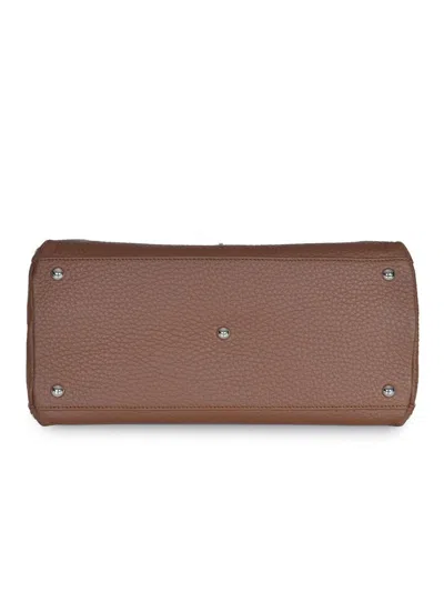 Zanellato Small Dotta Handbag In Brown