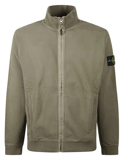 Stone Island Sweatshirt In Green