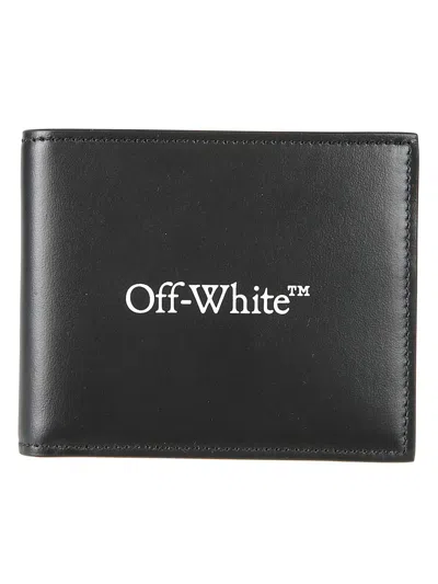 Off-white Logo Wallet In Black