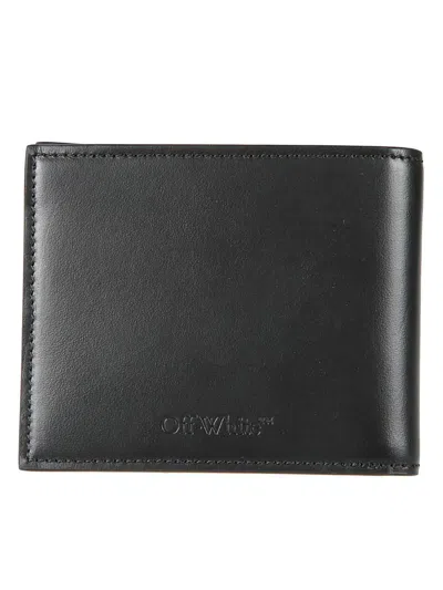 Off-white Logo Wallet In Black