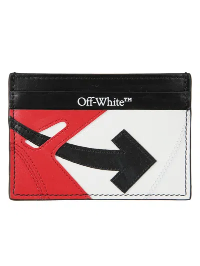 Off-white Out Of Office Sneaker Card Case In Black