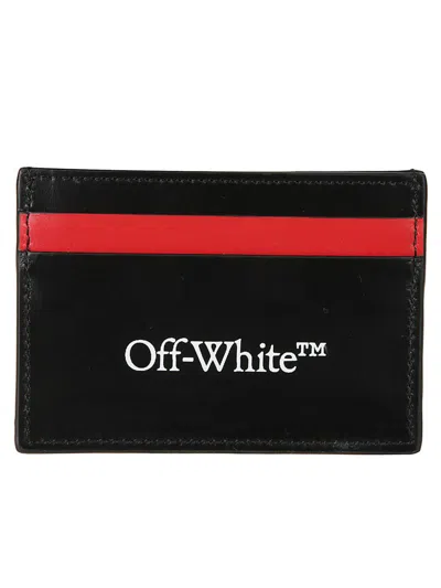 Off-white Out Of Office Sneaker Card Case In Black