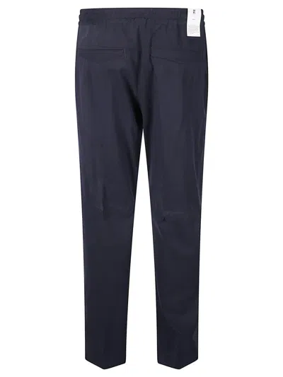 Pt Torino Drawstring Trousers In Blue