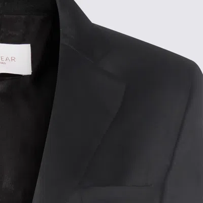 Montedoro Notched-lapel Single-breasted Blazer In Black