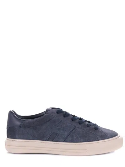 Hogan H691 Cam Blue Sneakers In Blue