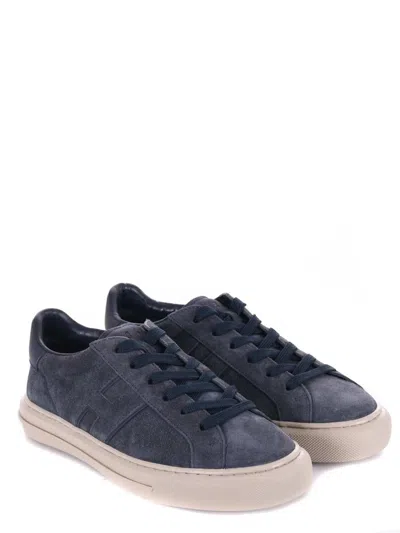 Hogan H691 Cam Blue Sneakers In Blue
