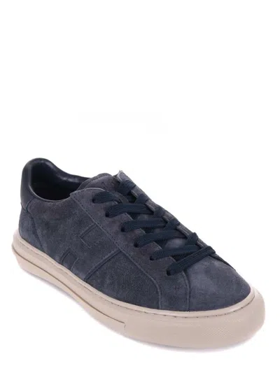 Hogan H691 Cam Blue Sneakers In Blue