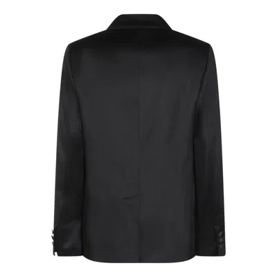 Montedoro Notched-lapel Single-breasted Blazer In Black