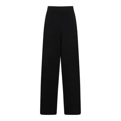 Fabiana Filippi Wide-leg Casual Pants In Black