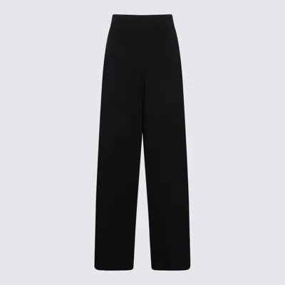 Fabiana Filippi Wide-leg Casual Pants In Black