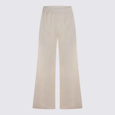 Fabiana Filippi Trousers Light And Natural In Neutral