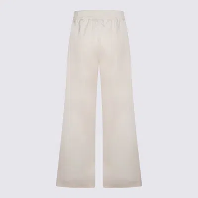 Fabiana Filippi Trousers Light And Natural In Neutral