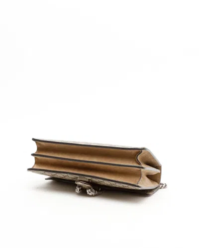 Gucci Beige Dionysus Medium Shoulder Bag In Brown