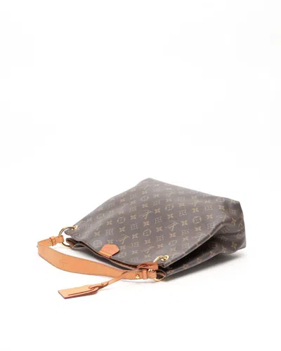 Pre-owned Louis Vuitton Monogram Graceful Pm Bag In Brown