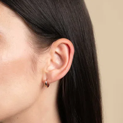 Astrid &amp; Miyu Bold Huggies In Gold