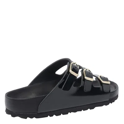 Birkenstock Sandals Florida In Black