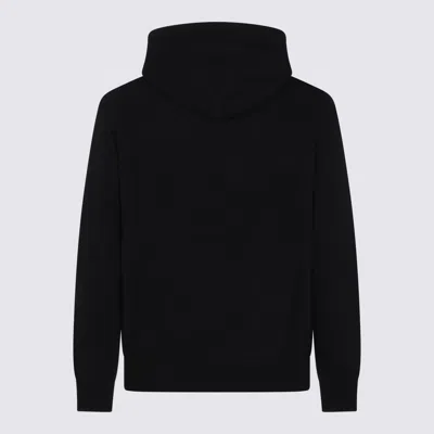 Seven Gauge Sweaters Blacks And Greys In Black