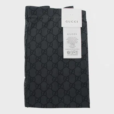 Gucci Black Collant Socks In Black