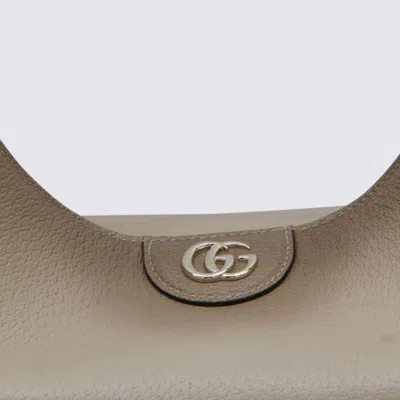 Gucci Beige Leather Diana Medium Top Handle Bag In Multi