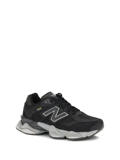 New Balance 9060 Logo Sneakers In Black