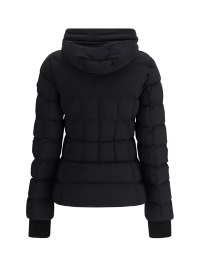 Moose Knuckles Betta Down Jacket In Black