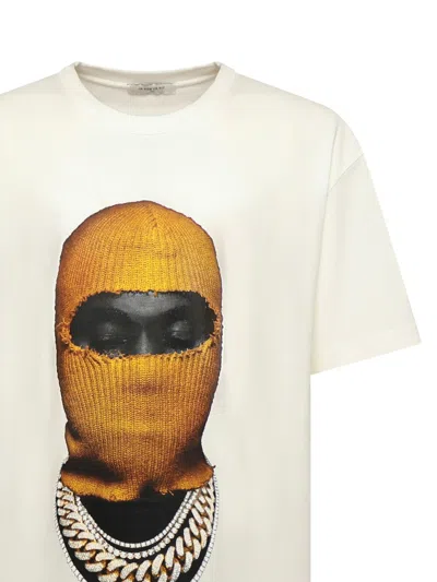 Ih Nom Uh Nit Graphic Printed Crewneck T-shirt In White