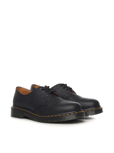 Dr. Martens Leather Oxford 1461 Lace-ups In Black