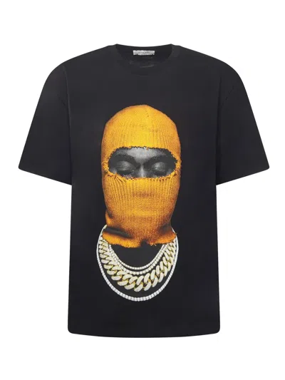 Ih Nom Uh Nit Printed Cotton T-shirt In Blue