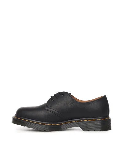 Dr. Martens Leather Oxford 1461 Lace-ups In Black