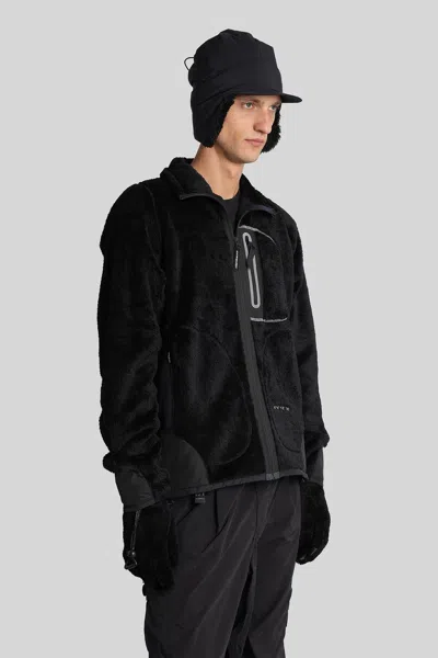 And Wander 18 High Loft Fleece Jacket In Black