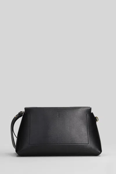 Givenchy Belt Pouch Clutch In Black Leather In Black