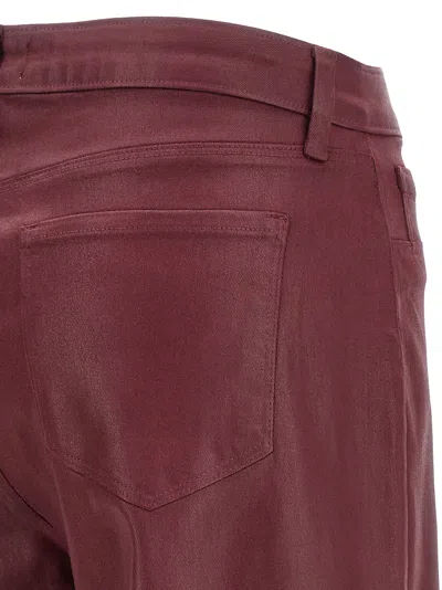 L'agence Clayton Jeans In Burgundy