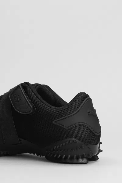 Puma Mostro Og Prime Sneakers In Black Leather And Fabric In Black