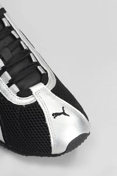 Puma H-street Og Sneakers In Black Leather And Fabric In Black