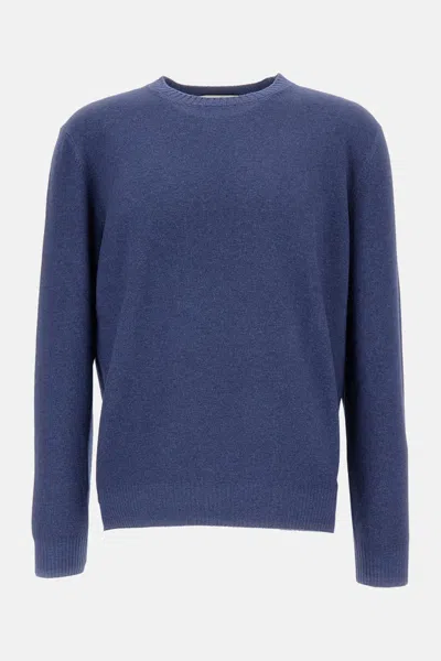 Gran Sasso Fine-knit Jumper In Blue
