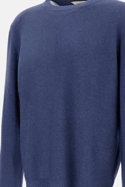 Gran Sasso Fine-knit Jumper In Blue