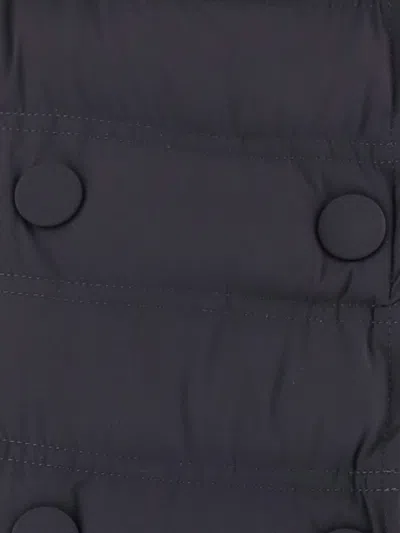 Aspesi Double-breasted Casual Jacket In Black