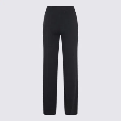 Aya Muse Dark Grey Wool Pants In Gray