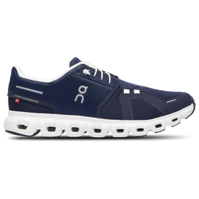 On Breathable Technical Fabric Sneakers With Cushied Sole In Blue
