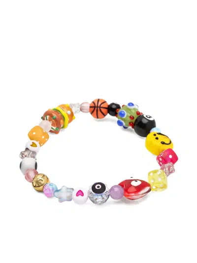 Nialaya Jewelry Happy Life Pearl Beaded Bracelet In Multi