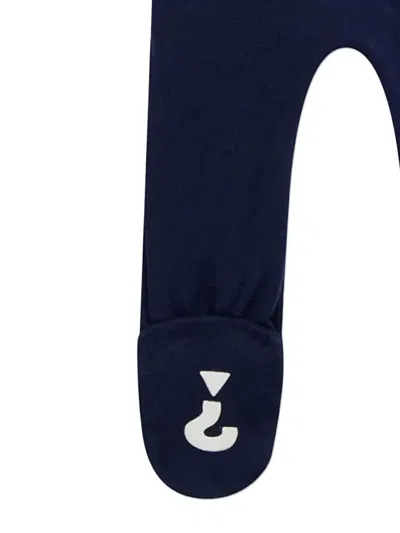 Guess Baby Boys Brushed Interlock Coverall In Blue