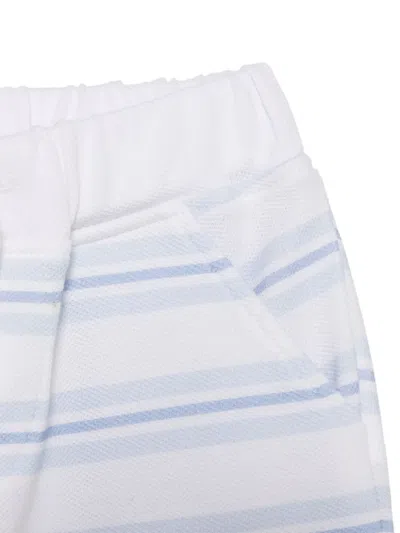 Patachou Striped Shorts In White