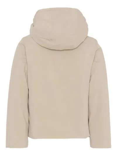 K-way P. Lily Hooded Jacket In Neutral