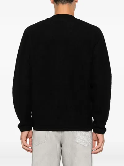 Universal Works Zip Bomber Jacket In Black