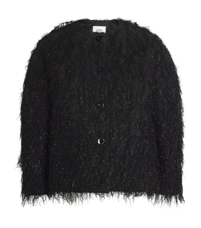 Erdem Cropped Jacket In Black