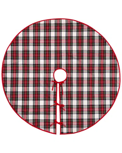 Elrene Home Fashions Christmas Classic Holiday Plaid Tree Skirt